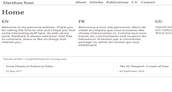 Desktop Screenshot of darshandsoni.com
